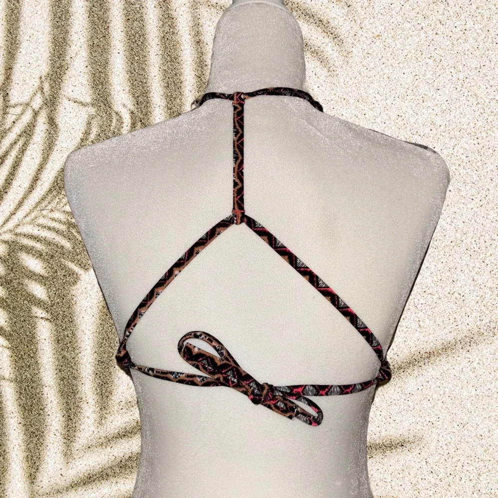 Volcom Multicolor Geometric Bikini Set - Picture 2 of 3